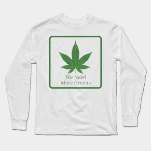 Green Peace Earth day design Long Sleeve T-Shirt